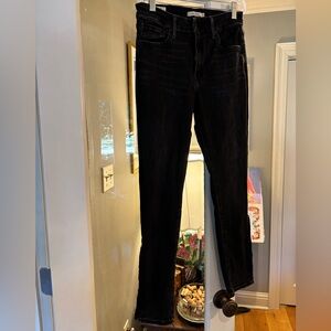 Levi’s Skinny Black Women's Jeans with Fringe